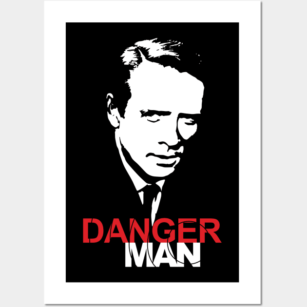 Danger Man Wall Art by Design_451